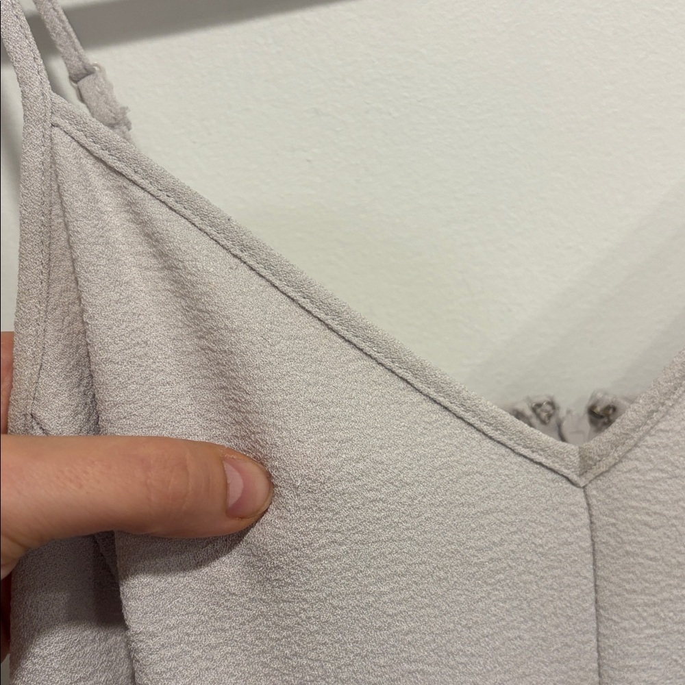 Dynamite Light Gray Textured Top - Picture 8 of 8